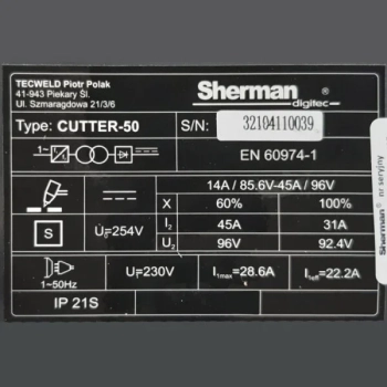 Sherman CUTTER 50